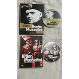 Livro+ Dvd Benito Mussolini Ascensão E Glória +hitler & N6