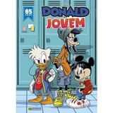 Livro Hq Donald Jovem Em Quadrinhos Disney Capa Dura Novo