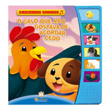 Livro Infantil Animais Fazendinha Sonoro Musical Bebê Som 
