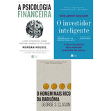 Livro Kit Investidor Inteligente Psicologia Financeira Homem