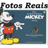 Livro Os Anos De Ouro De Mickey Volume 1 (1930-1931) Mickey Na Ilha Misteriosa E Outras Histórias - Hq Gibi, Capa Dura