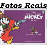 Livro Os Anos De Ouro De Mickey Volume 5 (1934-1935) Uma Aventura No Oeste E Outras Histórias - Hq Gibi, Capa Dura