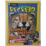 Livro Revista Recreio E National Geographic Especial Animais Incríveis