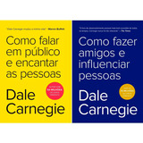 Livros Como Fazer Amigos E Influenciar Pessoas + Como Falar Em Publico E Encantar As Pessoas - Dale Carnegie 