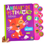 Livros Infantil Sonoro Musical Animais Livro Grande Estímulo Auditivo Bebês Infantil