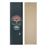 Lixa Longboard Emborrachada Caveira 109 X 25,5 Importada 