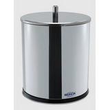 Lixeira Toda Em Inox Com Tampa 5,4 Litros 18,5x23cm Brinox