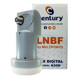 Lnbf Multiponto Banda Ku Century Max Digital K5gm Alto Ganho 110v/220v