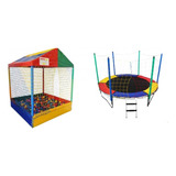Locação Promoção Piscina De Bolinhas Cama Elástica