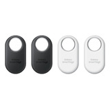 Localizador Bluetooth Samsung Smart Tag 2 2023 (pacote Com 4) Cor Preto/branco