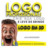 Logomarca, Logotipo, Profissional Com Logo Em 3d De Brinde! 
