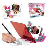 Lol Surprise Arts Kit Desenho Espelhado - Elka Brinquedos