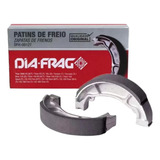Lona De Freio / Patim De Freio Cg Titan 125 150 160 Diafrag