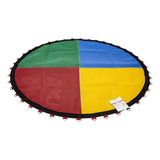 Lona De Salto P/ Cama Elástica 1,83 M 36 Molas Quadricolor