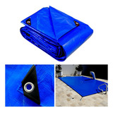 Lona Multiuso Azul Starfer Importada Resistente A Agua 2x2