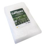 Lona Multiúso Plastica Acampamento Cobertura Lago Polietileno Caminhão Reforma Tenda Impermeável De 3m X 2m Cor Transparente