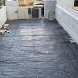 Lona Plástica Construções Obra Reforma Preta 4x50m 7kg
