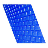 Lona Térmica Para Piscina 7x3 300 Micras Proteção Uv 3x7 Cor Azul
