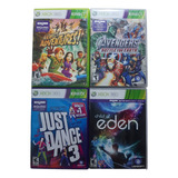 Lote 4 Jogos Para Kinect Xbox 360 Originais #43