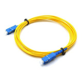 Lote 6 Unidades Fiber Optic Patch Cord Sc/upc - Sc/upc Azul