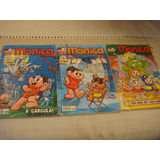 Lote Com 3 Revistas Gibi Da Turma Da Monica