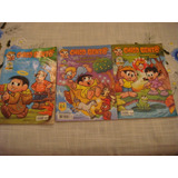 Lote Com 3 Revistas Gibis Da Turma Da Monica Chico Bento