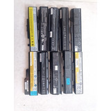 Lote De 10 Baterias De Notebook 6 Células 18650 Usadas Pack