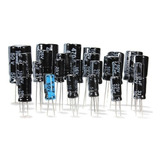 Lote De Capacitor Eletrolítico 1000uf * 470uf 35v (40 Peças)