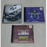 Lote De Jogos Ps1 Ps3 Gran Turismo/ Beatmania