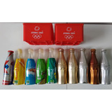 Lote Miniatura Garrafinhas Engradados Coca Cola -atenas 2004