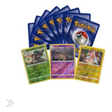 Lote Pokémon 25 Cartas Brilhantes Nenhuma Repetida + Brinde