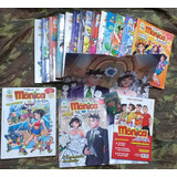 Lote Turma Da Mônica Jovem 1 A 17 + 50 + Livro Ilustrado2008