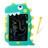 Lousa Mágica Lcd Infantil Tablet Para Criança Cor Verde