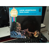 Lp Louis Armstrong-hello Louis-exelente.sonoridade Argentina