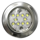 Luminária De Cabine E Exterior Inox Led Náutica Barco Lancha