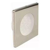 Luminária De Cabine Quadrada/led/12 Volts/lcb-07 C/capa Inox