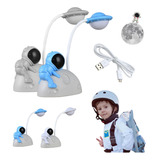 Luminária Infantil Astronauta Usb: Explore O Espaço C/estilo