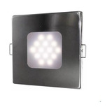 Luminária Inox Quadrada De Interior Em Led Acendimento Touch