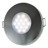 Luminária Inox Redonda De Interior Em Led Acendimento Touch