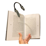 Luminária Lanterna Clip Grampo P/ Leitura Livro Notebook Etc