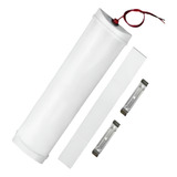 Luminária Led Baú Caminhão Universal 28cm 12/24v Branco Frio