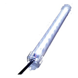 Luminária Led Branco 10.000k 100cm P/ Aquário Com Fonte