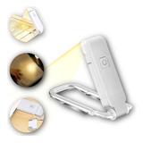 Luminária Luz Led Leitura Prendedor Clips Livro Flexível Usb