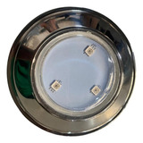 Luminaria Para Piscina Power Led 5w Azul Inox 316 Brustec