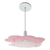 Luminária Pendente Infantil Nuvem Céu Lua Sol Azul Rosa Kid