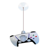 Luminária Pendente Video Game Controle Quarto Infantil Gamer Cor Azul-celeste 110v/220v