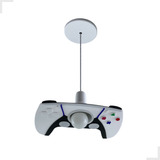 Luminária Pendente Video Game Controle Quarto Infantil Gamer