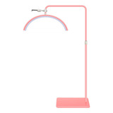 Luminária Piso Led Ring Light Arco Meia Lua P/estética,cílio