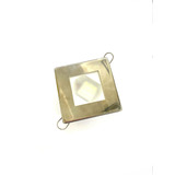 Luminária Quadrada Inox Led Frio 24v Bivolt