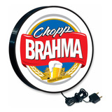 Luminoso Decorativo Para Bar - Brahma Cerveja